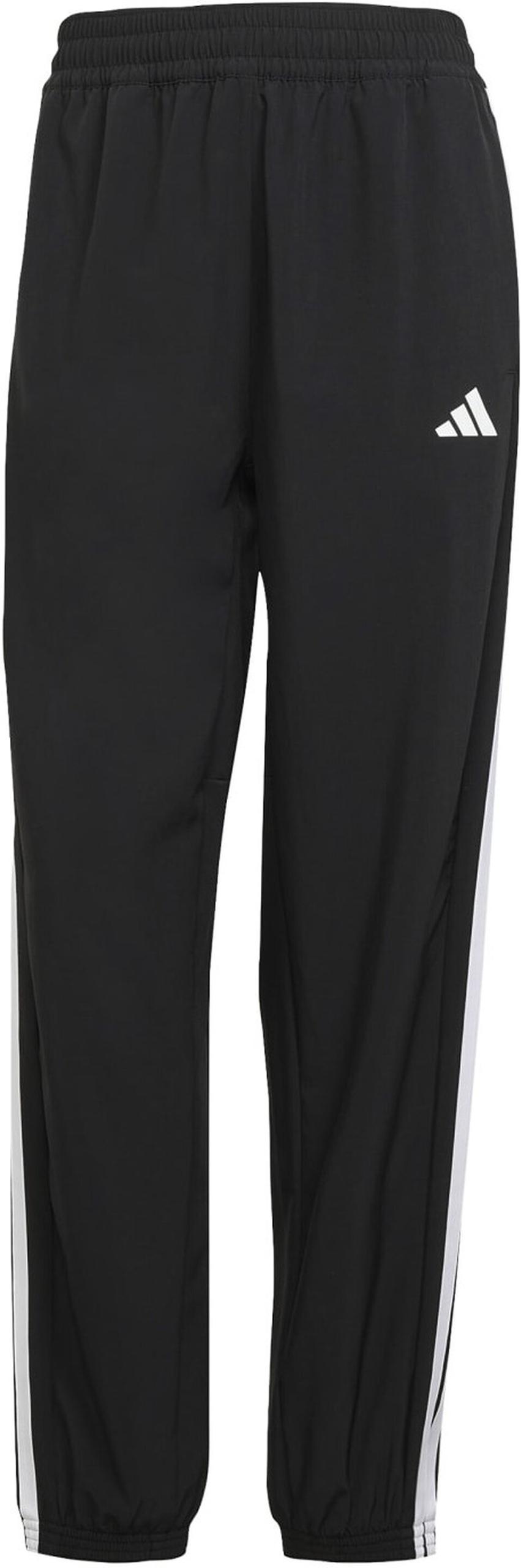 ADIDAS Damen Sporthose Train Essentials 3-Streifen Woven S in Schwarz