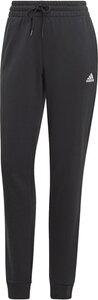 ADIDAS Damen Essentials Linear French Terry Cuffed Hose XS/S in Schwarz