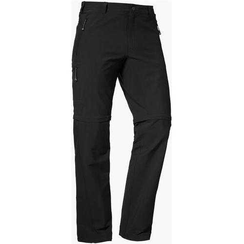 SCHÖFFEL Herren Wanderhose "Koper1 Zip Off" 46 in Schwarz