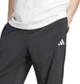 ADIDAS Herren Sporthose Essentials Small Logo Open-Hem Stanford S/T in Grau