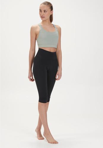 ATHLECIA Damen Tights Franz W 3/4 Waist Tights 44 in Schwarz