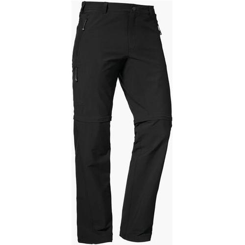 SCHÖFFEL Herren Wanderhose "Koper1 Zip Off" 29 in Schwarz
