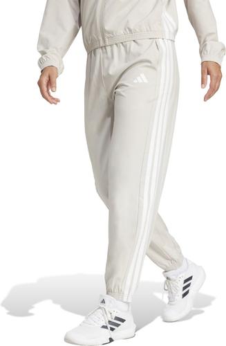 ADIDAS Damen Sporthose Train Essentials 3-Streifen Woven S in Silber
