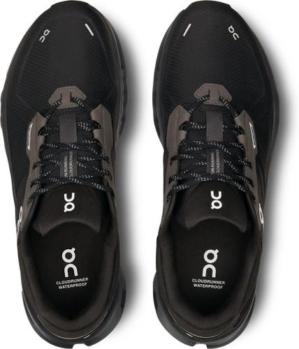 ON Herren Laufschuhe Cloudrunner 2 Waterproof 43 in Schwarz