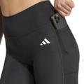 ADIDAS Damen Tight Optime Essentials Stash Pocket Full-Length XS in Schwarz