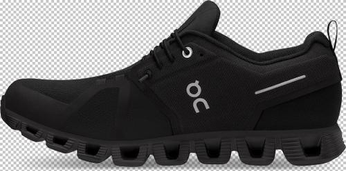 ON Herren Freizeitschuhe Cloud 5 Waterproof 42 ½ in Schwarz