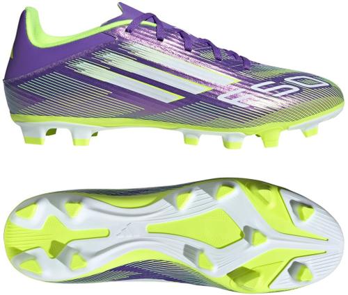 ADIDAS Herren Fussball-Rasenschuhe F50 Club FG/MG 47 ⅓ in Silber