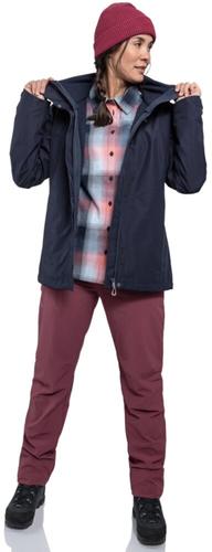 SCHÖFFEL Damen Doppeljacke 3in1 Jacket Style Okere WMS 36 in Blau