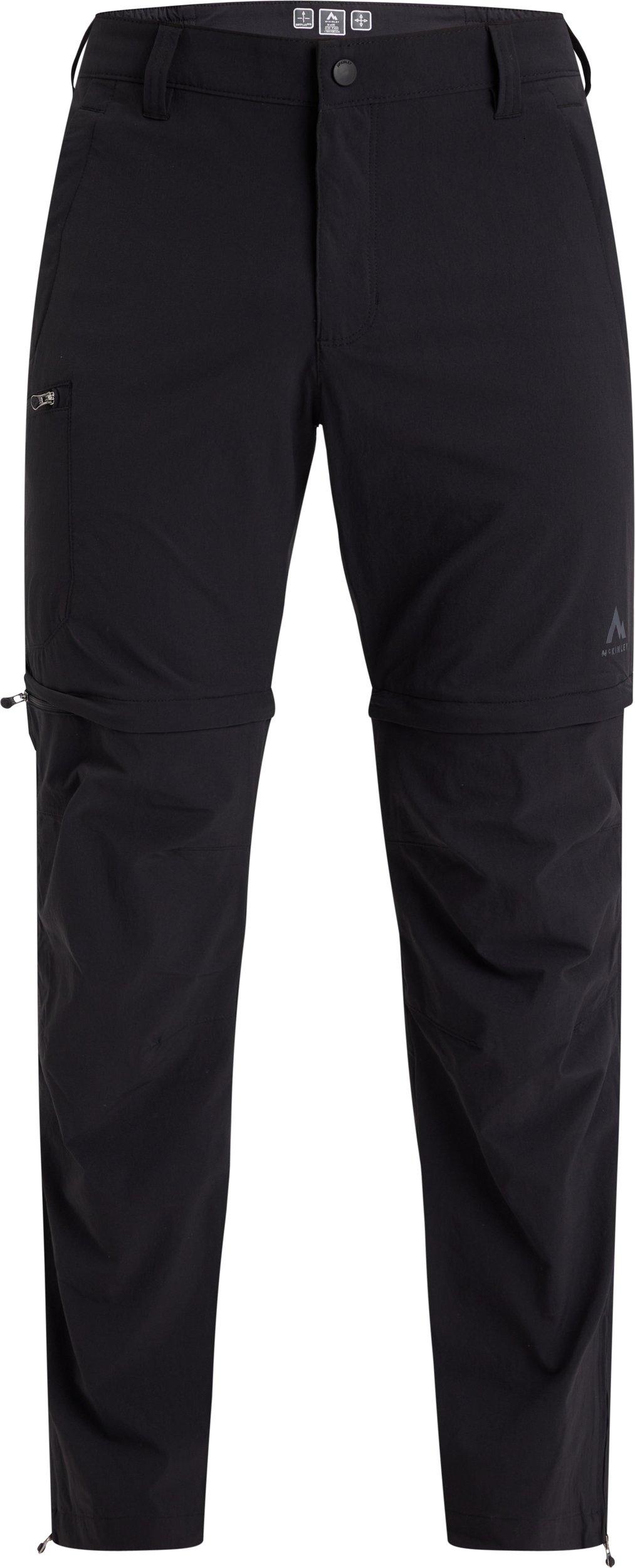 McKINLEY Herren Hose He.-Abzipphose Malloy II M SHT 24 in Schwarz