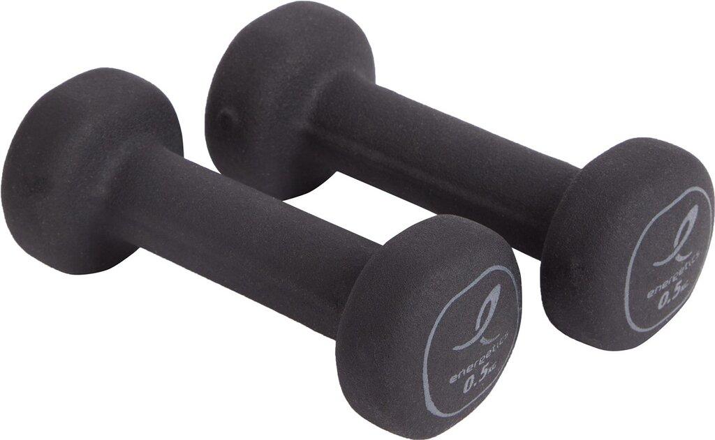 ENERGETICS Hanteln Neopren 2X4,0 in Grau