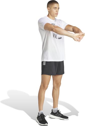 ADIDAS Herren Shorts Own The Run (Länge 5 Zoll) XXL in Schwarz