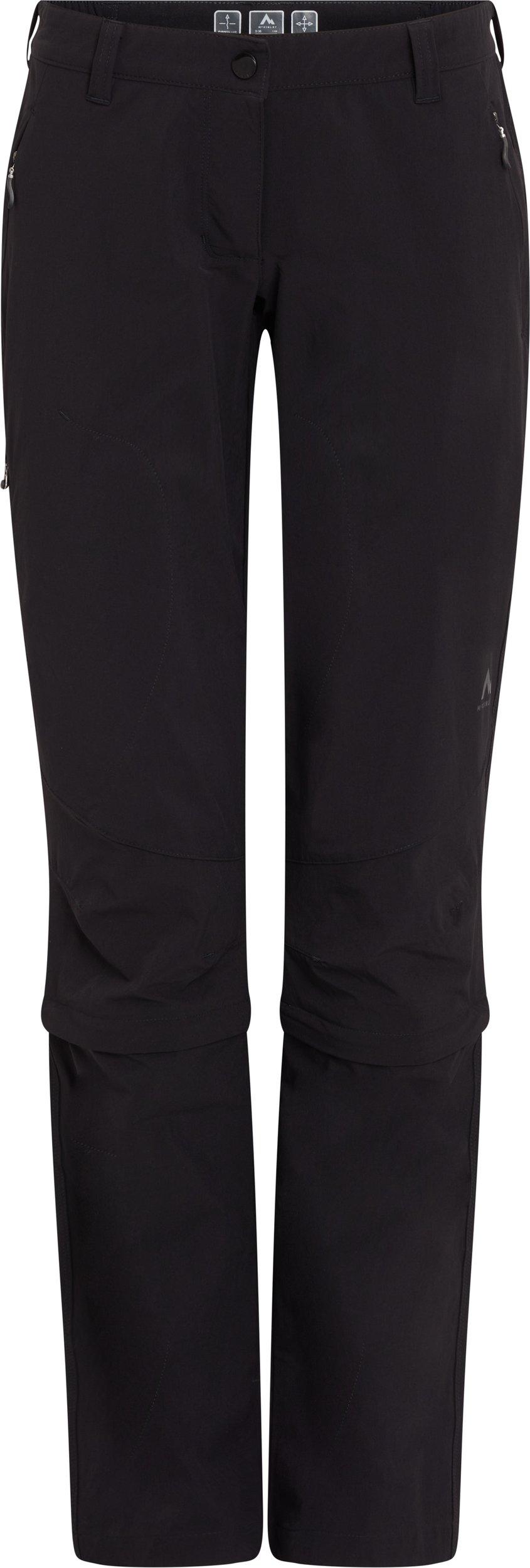 McKINLEY Damen Hose Da.-Abzipphose Mandorak II W 42 in Schwarz
