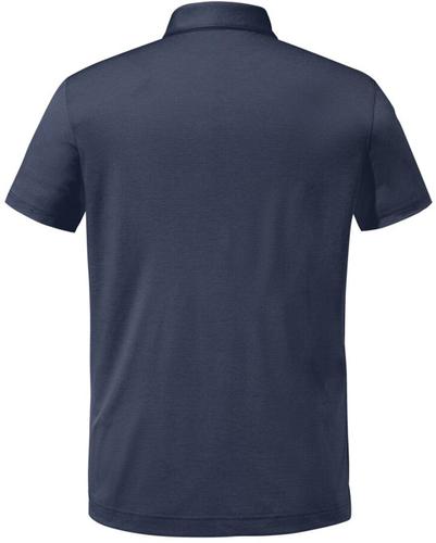 SCHÖFFEL Herren Polo CIRC Polo Shirt Tauron M 50 in Blau