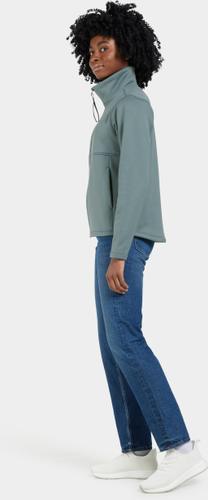 DIDRIKSONS Damen Funktionsjacke LEAH WNS FULLZIP 44 in Grau