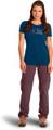 ORTOVOX Damen Unterhemd 140 COOL VINTAGE BADGE TS W L in Blau