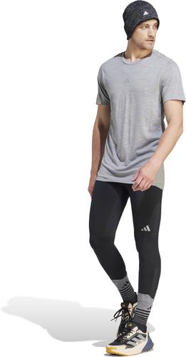 ADIDAS Herren Tights Ultimate Running Conquer the Elements AEROREADY Warming S in Schwarz
