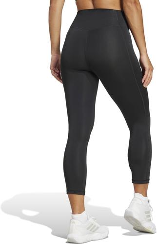 ADIDAS Damen Tight Optime Essentials Stash M in Schwarz
