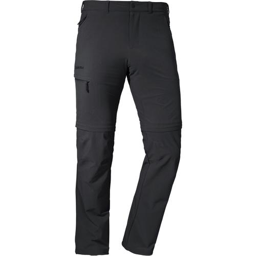 SCHÖFFEL Herren Wanderhose "Koper1 Zip Off" 29 in Schwarz