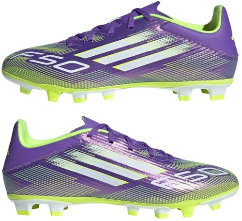 ADIDAS Herren Fussball-Rasenschuhe F50 Club FG/MG 47 ⅓ in Silber