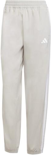 ADIDAS Damen Sporthose Train Essentials 3-Streifen Woven S in Silber