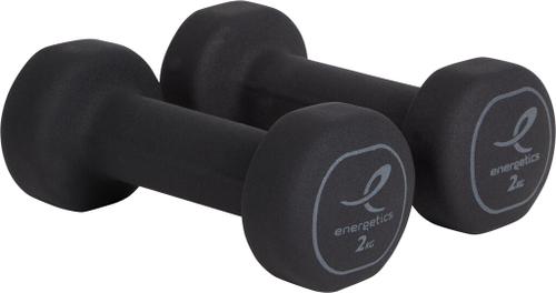 ENERGETICS Hanteln Neopren 2X4,0 in Grau