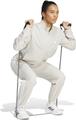 ADIDAS Damen Sporthose Train Essentials 3-Streifen Woven S in Silber
