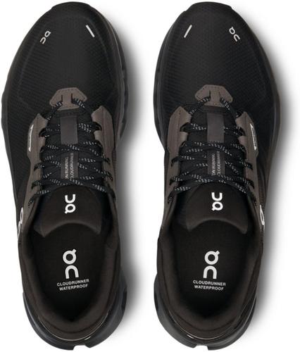 ON Herren Laufschuhe Cloudrunner 2 Waterproof 46 in Schwarz