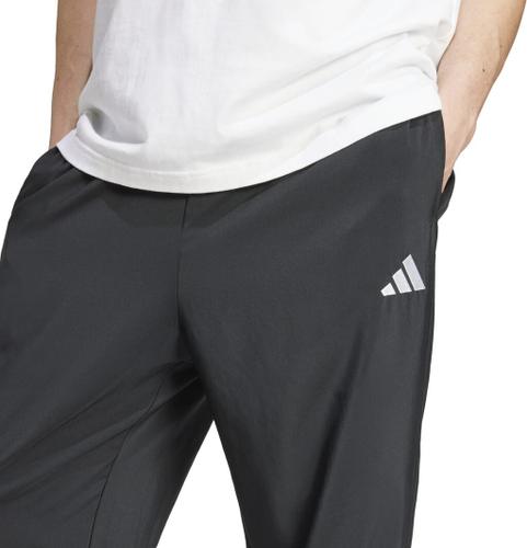 ADIDAS Herren Sporthose Essentials Small Logo Open-Hem Stanford S/T in Grau
