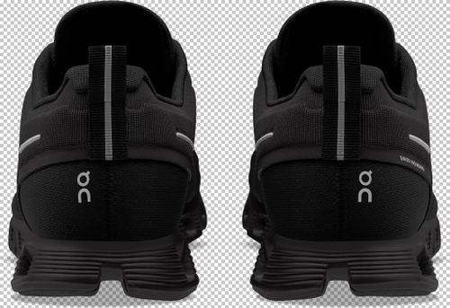 ON Herren Freizeitschuhe Cloud 5 Waterproof 42 ½ in Schwarz