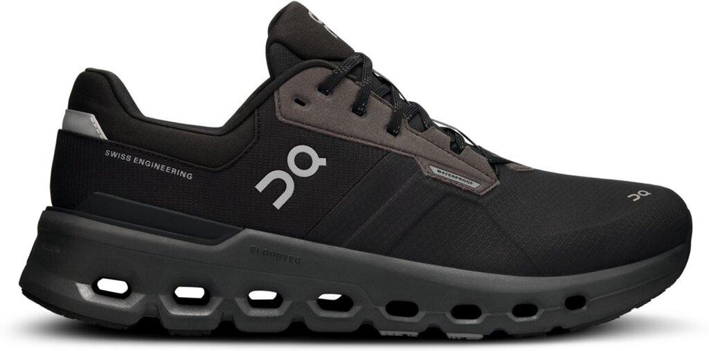 ON Herren Laufschuhe Cloudrunner 2 Waterproof 46 in Schwarz