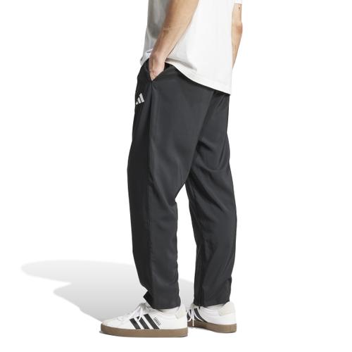 ADIDAS Herren Sporthose Essentials Small Logo Open-Hem Stanford L/T in Grau