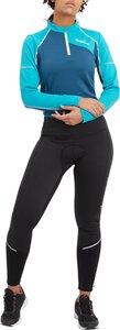 NAKAMURA Damen Tight Da.-Fahrrad-Hose Arktos TGT W 36 in Schwarz