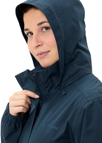 Damen Funktionsjacke VAUDE Damen Kapuzen Jacke Escape Light 40 in Blau