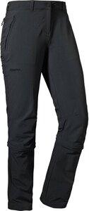 SCHÖFFEL Damen Wanderhose "Engadin Zip Off" 24 in Schwarz