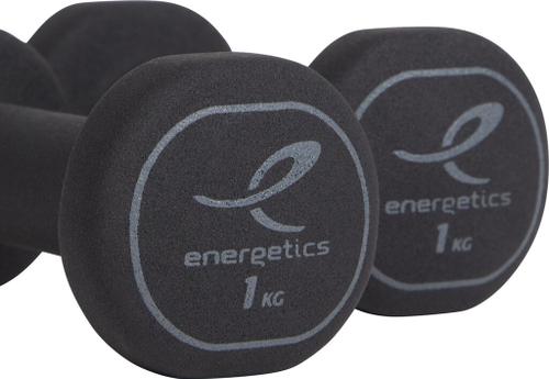 ENERGETICS Hanteln Neopren 2X4,0 in Grau