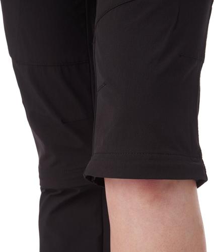 McKINLEY Damen Hose Da.-Abzipphose Mandorak II W SHT 22 in Schwarz
