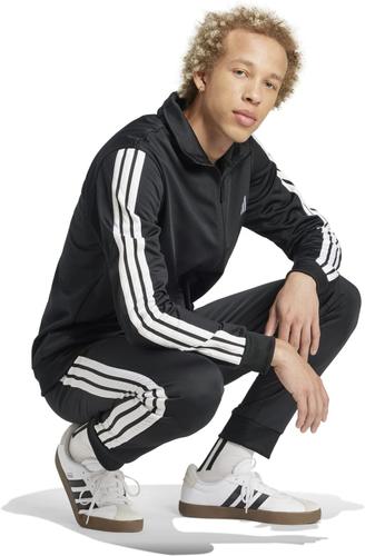 ADIDAS Herren Sportanzug Sportswear Basic 3-Streifen Tricot (normal &amp; lang) S in Schwarz