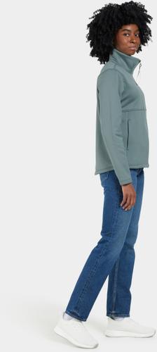 DIDRIKSONS Damen Funktionsjacke LEAH WNS FULLZIP 44 in Grau