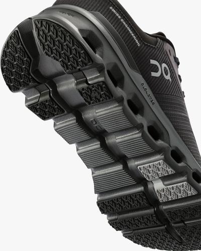 ON Herren Laufschuhe Cloudrunner 2 Waterproof 43 in Schwarz