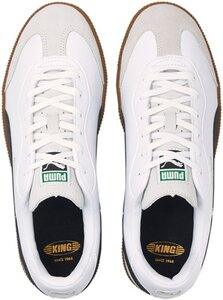 PUMA Herren Fussball-Hallenschuhe KING 21 IT 42 ½ in Weiß