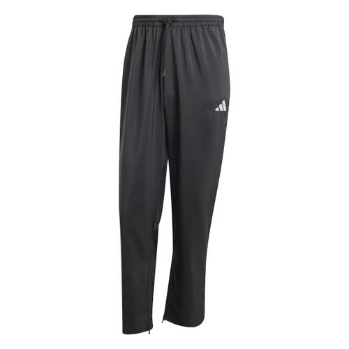 ADIDAS Herren Sporthose Essentials Small Logo Open-Hem Stanford S/T in Grau