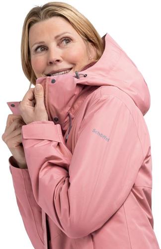 SCHÖFFEL Damen Doppeljacke 3in1 Jacket Style Okere WMS 42 in Pink