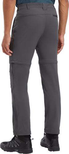 McKINLEY Herren Hose He.-Abzipphose Malloy II M SHT 25 in Grau