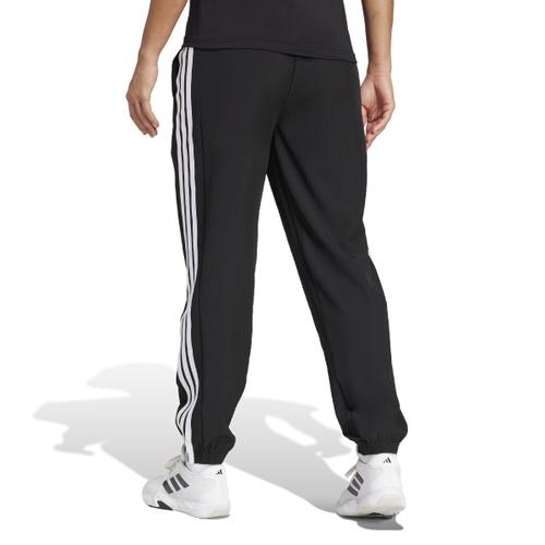 ADIDAS Damen Sporthose Train Essentials 3-Streifen Woven S in Schwarz