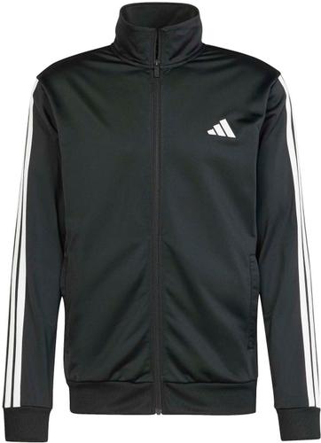 ADIDAS Herren Sportanzug Sportswear Basic 3-Streifen Tricot (normal &amp; lang) L in Schwarz